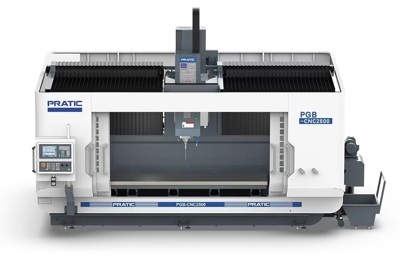 Трехосевой закрытый обрабатывающий центр PRATIC PGB